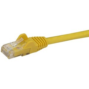 StarTech.com 10m Cat6 Patch Cable with Snagless RJ45 Connectors - Yellow - Cat 6 Ethernet Patch Cable - 10 m UTP Cat6 Patc
