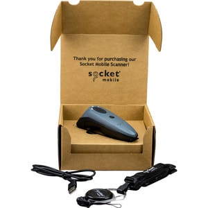Socket Mobile DuraScan® D730, Laser Barcode Scanner, Gray - Wireless Connectivity - 1D - Laser - Bluetooth