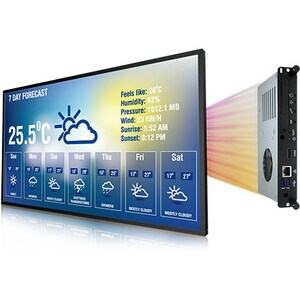 Asus SV555 138.7 cm (54.6") LCD Digital Signage Display - 1920 x 1080 - LED - 450 cd/m² - 1080p - HDMI - DVI - Serial - Et