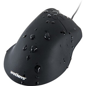 Ergonomic Optical Waterproof Mouse Button Scroll - WetKeys Professional-grade Ergonomic Optical Waterproof Mouse with 3-bu