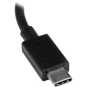 StarTech.com USB-C to HDMI Adapter with 4K 30Hz - Black - 12 cm HDMI/USB-C A/V Cable for Audio/Video Device, Chromebook, M