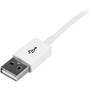 1m White USB 2.0 Extension Cable Cord - A to A - USB Male to Female Cable - 1x USB A (M), 1x USB A (F) - White, 1 meter (U