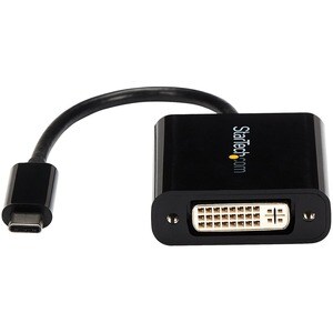 USB C to DVI Adapter - Black - 1920x1200 - USB Type C Video Converter for Your DVI D Display / Monitor / Projector (CDP2DVI)