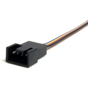 12in 4 Pin Fan Power Extension Cable - M/F - Fan power extension cable - 4 pin PWM (M) to 4 pin PWM (F) - FAN4EXT12