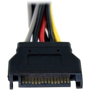 6in SATA Power Y Splitter Cable Adapter - M/F - Power splitter - SATA power (M) to SATA power (F) - 6 in - PYO2SATA