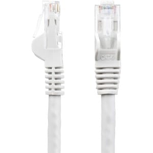 StarTech.com 5ft CAT6 Ethernet Cable - White Snagless Gigabit - 100W PoE UTP 650MHz Category 6 Patch Cord UL Certified Wir