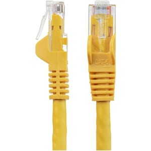 StarTech.com 2ft CAT6 Ethernet Cable - Yellow Snagless Gigabit - 100W PoE UTP 650MHz Category 6 Patch Cord UL Certified Wi