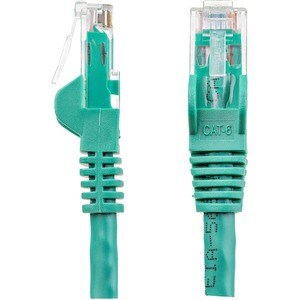 StarTech.com 30ft CAT6 Ethernet Cable - Green Snagless Gigabit - 100W PoE UTP 650MHz Category 6 Patch Cord UL Certified Wi