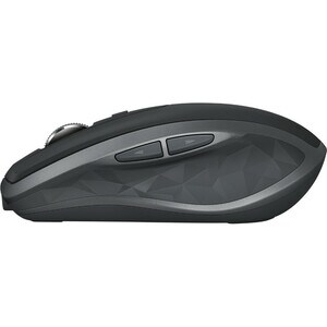 Logitech MX Anywhere 2S Mouse - Bluetooth/Radio Frequency - USB - Darkfield - 7 Button(s) - Graphite - Wireless - 4000 dpi