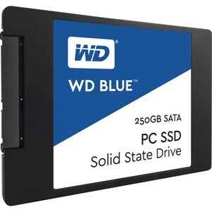 WD Blue 3D NAND 250GB PC SSD - SATA III 6 Gb/s 2.5"/7mm Solid State Drive - 550 MB/s Maximum Read Transfer Rate - 5 Year W