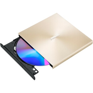 Asus ZenDrive SDRW-08U9M-U DVD-Writer - Gold - DVD-RAM/±R/±RW Support - 24x CD Read/24x CD Write/24x CD Rewrite - 8x DVD R