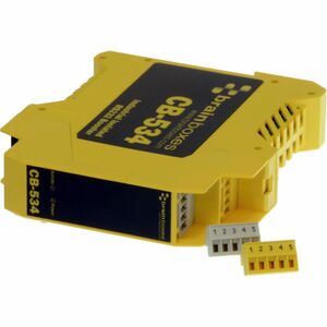 Brainboxes Industrial Isolated RS232 Booster - External - 2 x Number of Serial Ports External - TAA Compliant