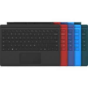 Microsoft Type Cover Keyboard/Cover Case Tablet - Black - Bump Resistant, Scratch Resistant - 4.8 mm Height x 294.6 mm Wid