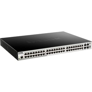 D-Link DGS-1510-52X 48 Ports Manageable Ethernet Switch - 2 Layer Supported - Modular - Twisted Pair, Optical Fiber