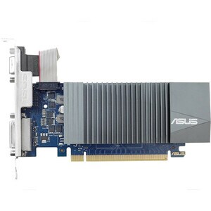 Asus NVIDIA GeForce GT 710 Graphic Card - 1 GB GDDR5 - 954 MHz Core - 32 bit Bus Width - PCI Express 2.0 - HDMI - VGA - DVI