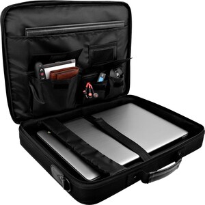 V7 Essential CCK16-BLK-3E Carrying Case (Briefcase) for 40.6 cm (16") Notebook - Black - 600D Polyester Body - 210D Polyes