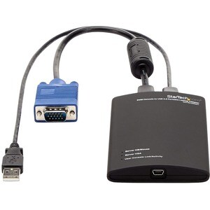 Crash Cart Adapter – 1920 x 1200 – Portable Laptop USB 2.0 to KVM Console (NOTECONS01)