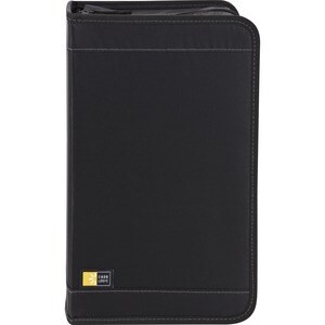 Case Logic 136 Capacity CD Wallet - Wallet - Nylon - Black - 136 CD/DVD