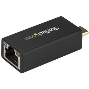 StarTech.com USB C to Gigabit Ethernet Adapter - 1Gbps NIC USB 3.0/3.1 Type C to RJ45 Port/LAN Network Adapter TB3 Compati