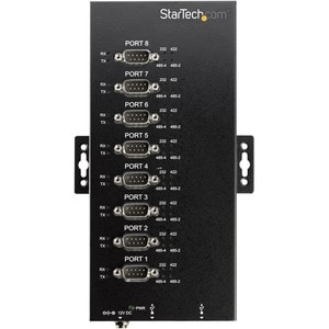 StarTech.com Serial Hub - External - 1 Pack - TAA Compliant - USB - PC, Linux - 8 x Number of Serial Ports External