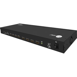 SIIG HDMI 2.0 4x4 Matrix with Amazon Echo Control Enabled - 4Kx2K @60Hz YUV 4:4:4, 8Bit - TAA Compliant