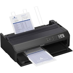 Epson LQ-2090II 24-pin Dot Matrix Printer - Monochrome - Energy Star - 136 Column - 550 cps Mono - USB - Parallel