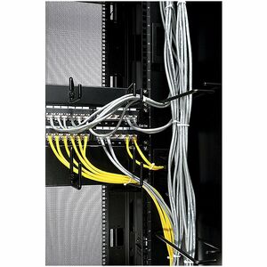 APC by Schneider Electric AR8425A Cable Manager - Black - 1U Height