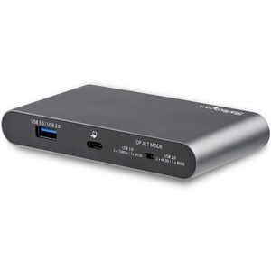 StarTech.com Adattatore Multiporta USB-C per doppio monitor - 2 x 4K DP - 100W PD 3.0 - 4 x Porte USB - 1 x USB 2.0 - 2 x 