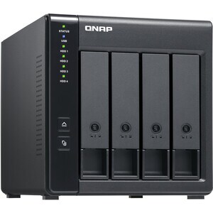 QNAP TR-004 4 x Total Bays DAS Storage System Desktop - Serial ATA/600 Controller - RAID Supported - 0, 1, 5, 10, JBOD RAI