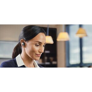 Jabra EVOLVE 65t MS - Stereo - Wireless - Bluetooth - Earbud - Binaural - In-ear - Titanium Black