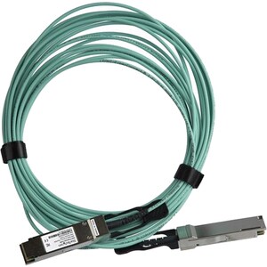 StarTech.com 10 m Fibre Optic Network Cable for Network Device, Rack Server, Switch, Router - 1 - First End: 1 x QSFP+ Mal