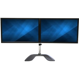 StarTech.com Dual Monitor Stand - Ergonomic Desktop Monitor Stand for up to 32 inch VESA Displays - Free-Standing Adjustab