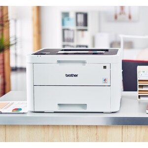 Brother HL HL-L3230CDW Desktop Laser Printer - Colour - 25 ppm Mono / 25 ppm Color - 600 x 2400 dpi Print - Automatic Dupl