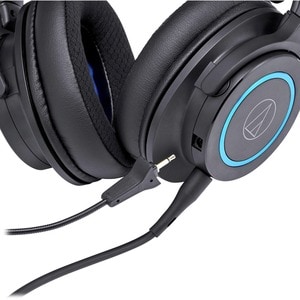 Audio-Technica ATH-G1 Premium Gaming Headset - Stereo - Mini-phone (3.5mm) - Wired - 45 Ohm - 5 Hz - 40 kHz - Over-the-hea