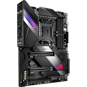 Asus ROG Crosshair VIII Hero Desktop Motherboard - AMD Chipset - Socket AM4 - ATX - 128 GB DDR4 SDRAM Maximum RAM - DIMM, 