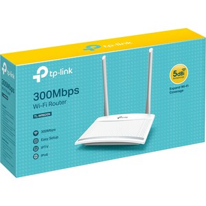 Router inalámbrico TP-Link TL-WR820N - IEEE 802.11n - Ethernet - 2.40GHz Banda ISM(2 x Externo) - 37.50MB/s Velocidad Inal