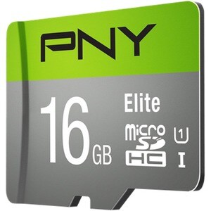 PNY Elite 16 GB Class 10/UHS-I (U1) microSDHC - 1 Pack