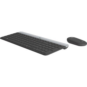 Logitech MK470 Keyboard & Mouse - USB Wireless RF - Swiss - USB Wireless RF - Optical - 1000 dpi - 3 Button - Scroll Wheel