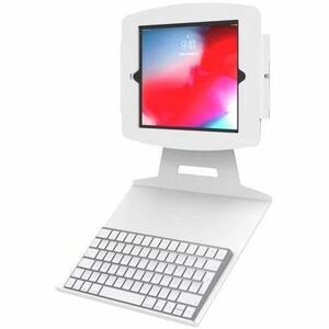 Compulocks Universal Kiosk Mounting Tray for Keyboard - White