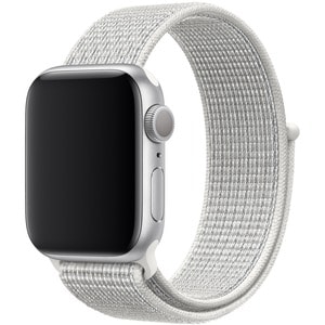 Apple 40mm Summit White Nike Sport Loop - Summit White - Woven Nylon