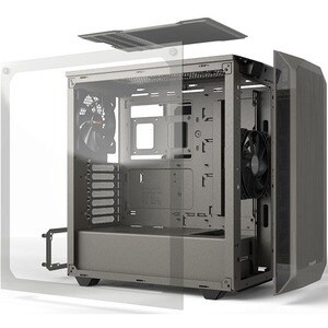 be quiet! Computer Case - ATX, Micro ATX, Mini ITX Motherboard Supported - Midi Tower - Acrylonitrile Butadiene Styrene (A