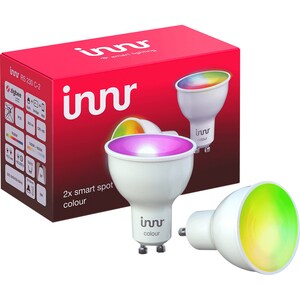 Lampadina LED innr - 6 W - 50 W Watt equivalenti alle lampadine a incandescenza - 230 V AC - 350 lm - Spot - Multicolore C