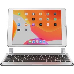 Brydge BRY80012 Keyboard/Cover Case for 25.9 cm (10.2") Apple iPad (7th Generation), iPad (8th Generation) Tablet - Silver
