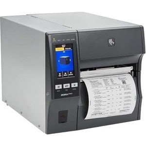 Zebra ZT421 Industrial Direct Thermal/Thermal Transfer Printer - Monochrome - Label Print - Ethernet - USB - Yes - Serial 