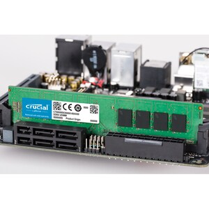 Crucial RAM Module for Desktop PC - 16 GB - DDR4-3200/PC4-25600 DDR4 SDRAM - 3200 MHz - CL22 - 1.20 V - Non-ECC - Unbuffer