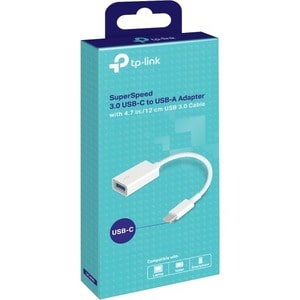 TP-Link SuperSpeed 12 cm USB-C/USB-A Data Transfer Cable for PC, Card Reader, Tablet, Phone, Notebook, Smartphone - First 