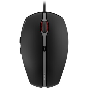 CHERRY GENTIX 4K Corded Mouse - Optical - Cable - Black - USB - 3600 dpi - Scroll Wheel - 6 Button(s) - Small/Large Hand/P