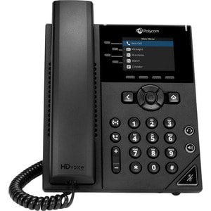 Poly 250 IP Phone - Corded - Corded - Desktop, Wall Mountable - 4 x Total Line - VoIP - 2 x Network (RJ-45)