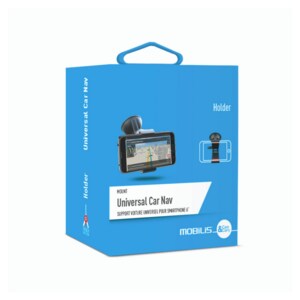 Soporte para coche MOBILIS para Smartphone - Negro - 16,5 cm (6,5") para pantalla plana