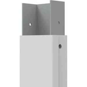 HI-ND Mounting Pipe for Enclosure - White